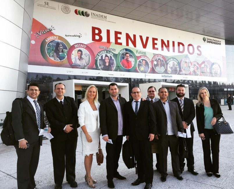 Rio-sulense participa de evento empresarial no México