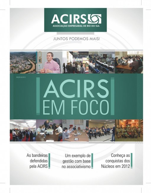Segunda edição da Revista Acirs em Foco será lançada na quarta-feira
