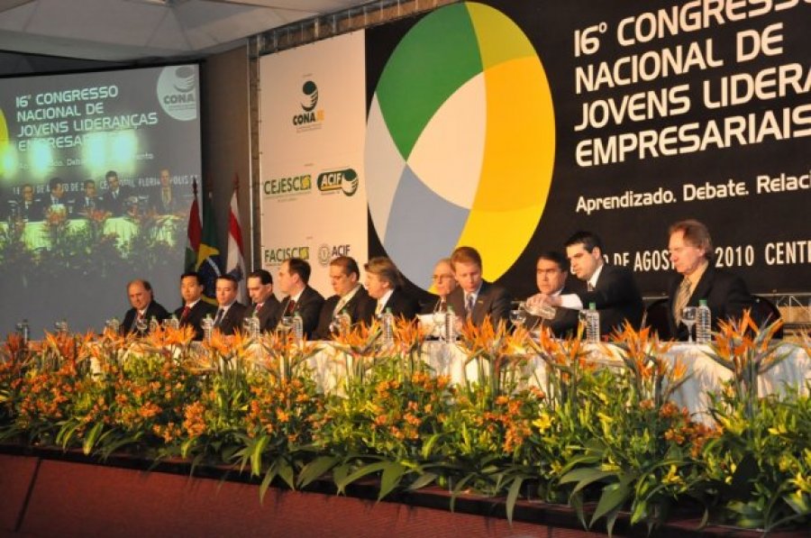 Congresso de Jovens Lideranças Empresariais teve abertura marcante em Florianópolis