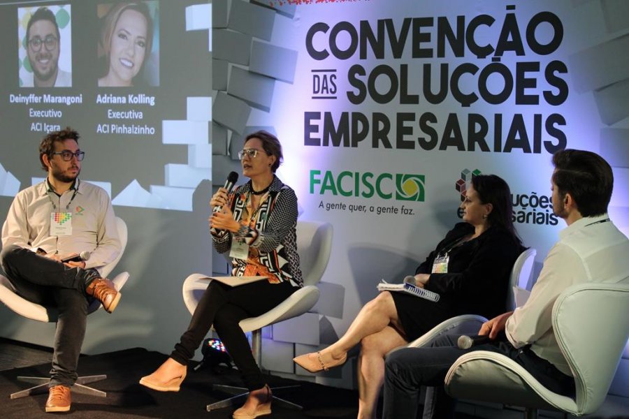 Na Capital Catarinense, equipes da ACIRS participam de convenção voltada às soluções empresariais