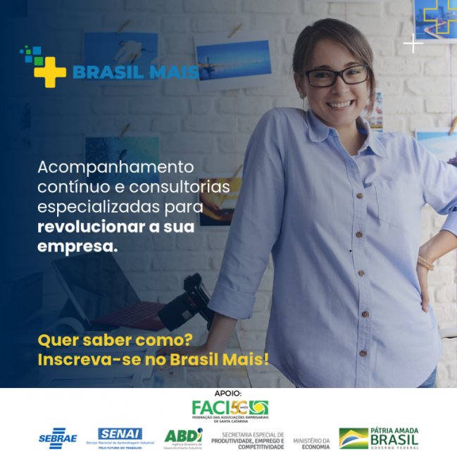 FACISC firma parceria com o Programa Brasil Mais