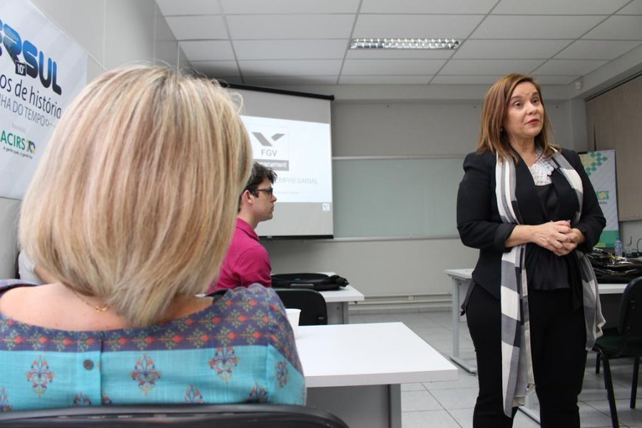 ACIRS realiza aula inaugural do MBA em Gestão Empresarial da FGV