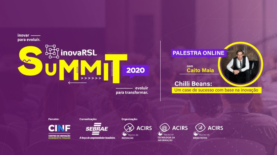 InovaRSL Summit on-line e gratuito está confirmado para dezembro