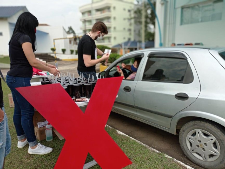 Drive Thru no CINF abre a programação do TEDxRioDoSul 2020