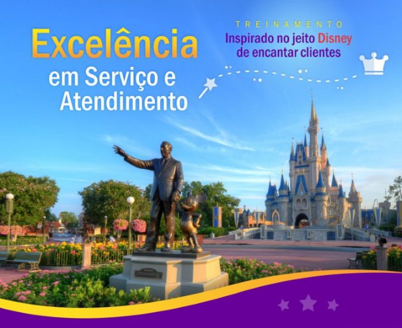 Rio-sulenses levarão a excelência em serviço e atendimento da Disney para suas empresas
