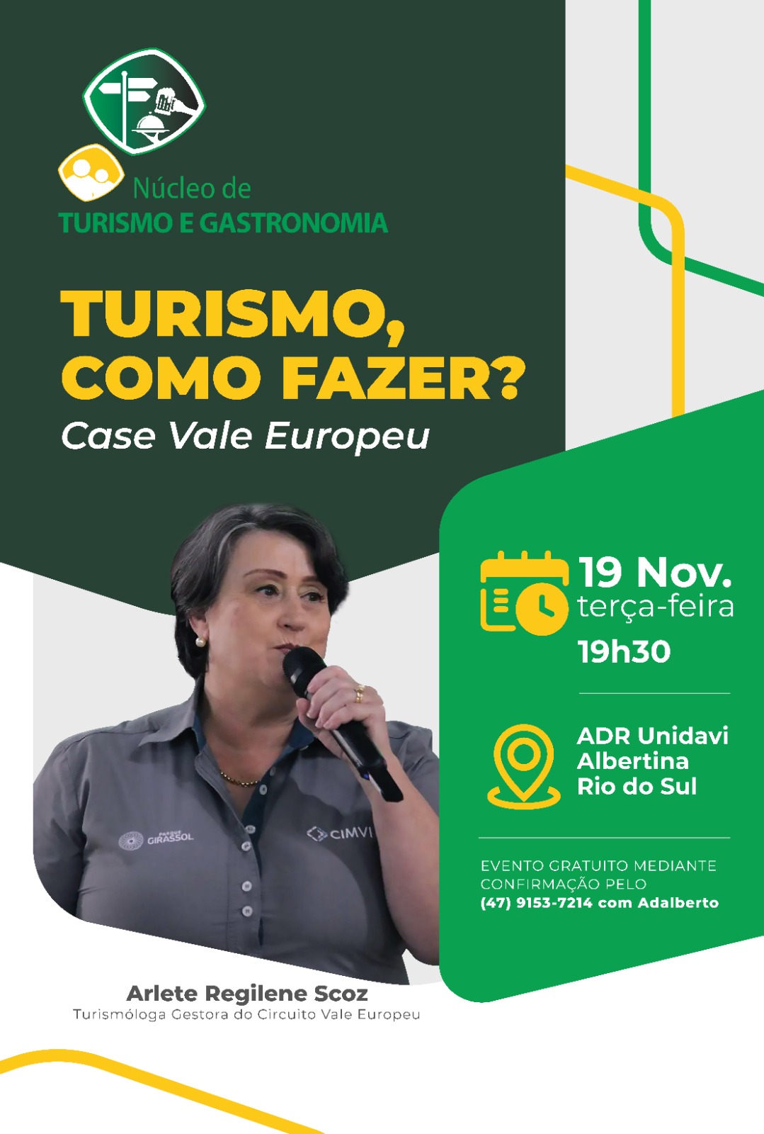 Turismo em foco: evento gratuito!