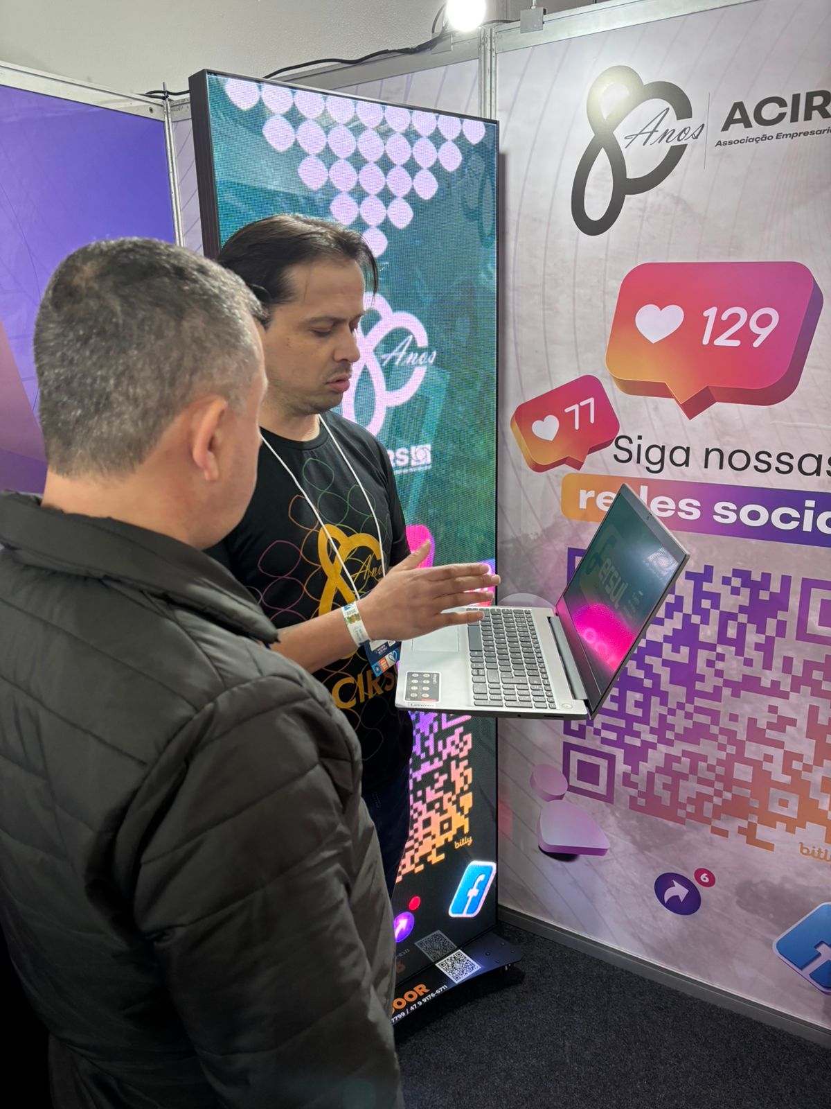 Imagem destaque na postagem ACIRS na Feira do Negócio Local da Viacredi Alto Vale