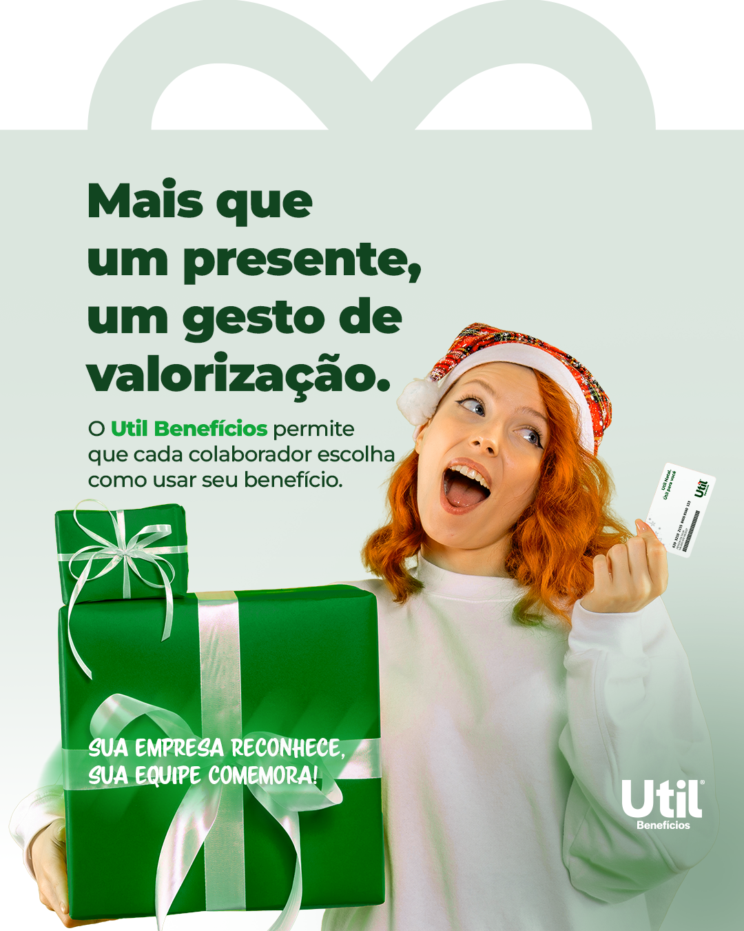 Imagem destaque na postagem Transforme o presente de fim de ano com o Util Natal