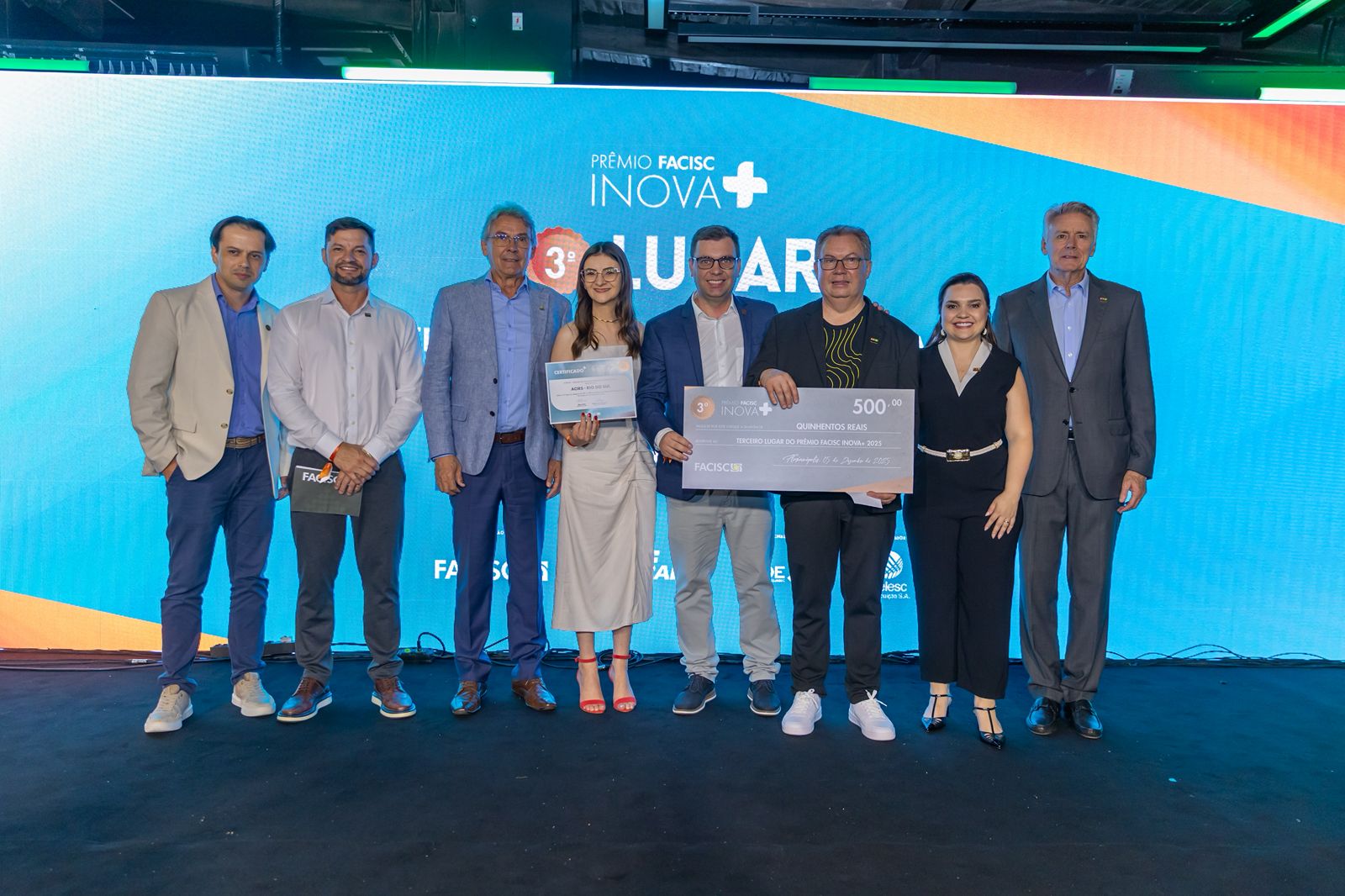 Imagem destaque na postagem ACIRS é reconhecida no Celebra FACISC por inovação e associativismo