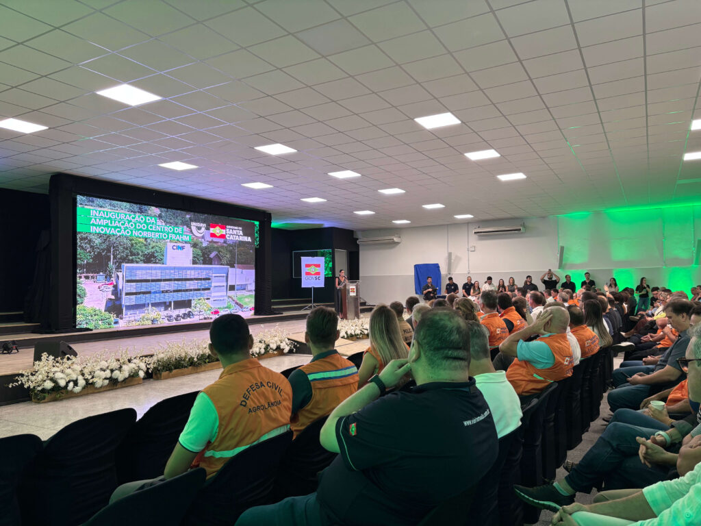 Inauguração do CINF