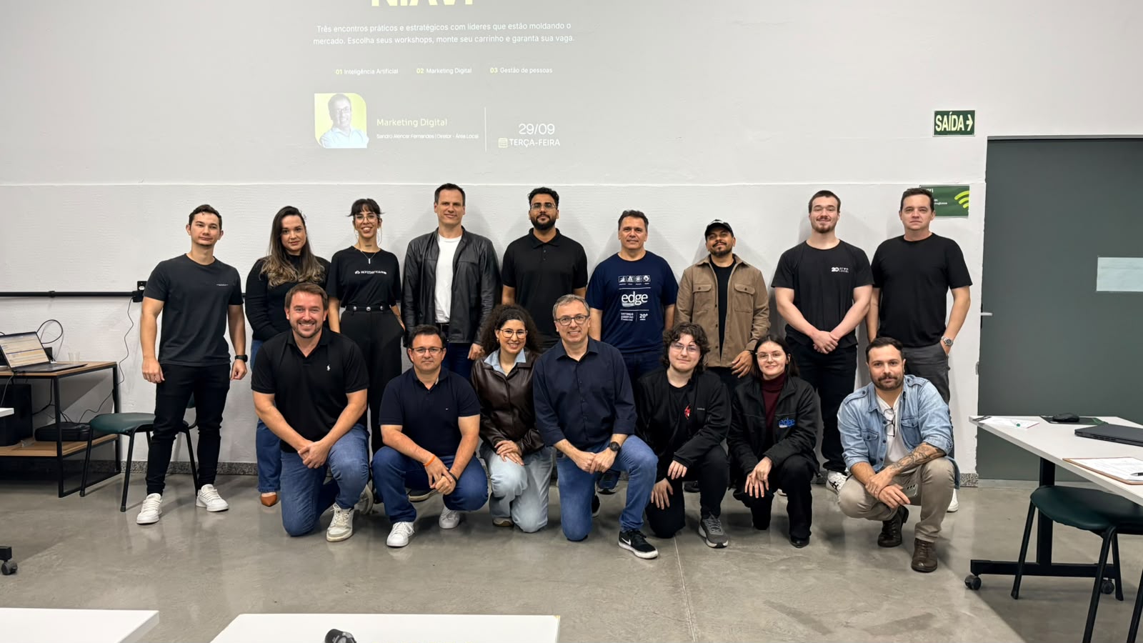 Imagem destaque na postagem Workshop NIAVI reúne empresas em encontro sobre Marketing Digital e prepara próxima edição sobre liderança
